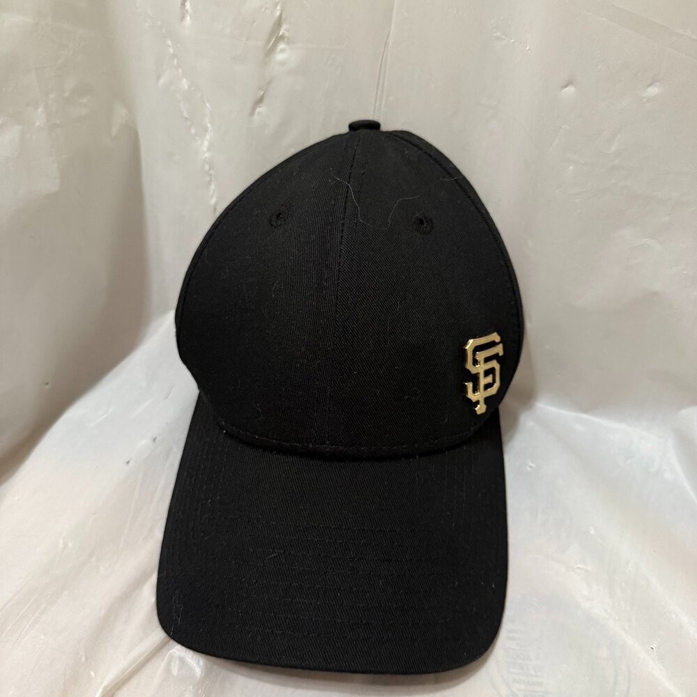 San Francisco Giants Black 9Forty Adjustable Hat by New Era — Genuine MLB